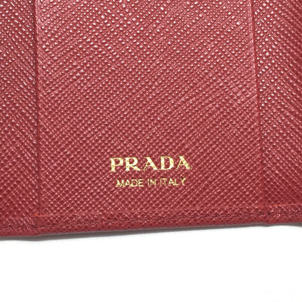 PRADA プラダキーケーススーパーコピー1PG222 SAFFIANO FIOCCO FUOCO リボンモチーフ 6連キーケース 1PG222_ZTM_F068Z