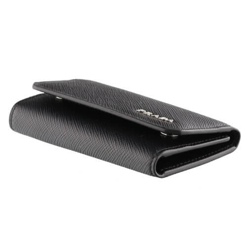 PRADA プラダキーケーススーパーコピー 2PG222 SAFFIANO CORNER NERO