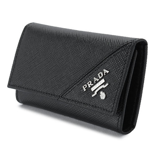 PRADA プラダキーケーススーパーコピーレザー 2PG222 QME F0002/SAF.MET NERO