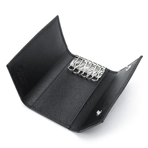 PRADA プラダキーケーススーパーコピーレザー 2PG222 QME F0002/SAF.MET NERO