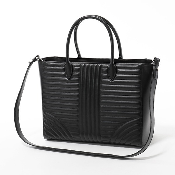 プラダ ダイアグラム 偽物☆PRADA☆ DIAGRAMME ソフトカーフトートバッグ *1BA195