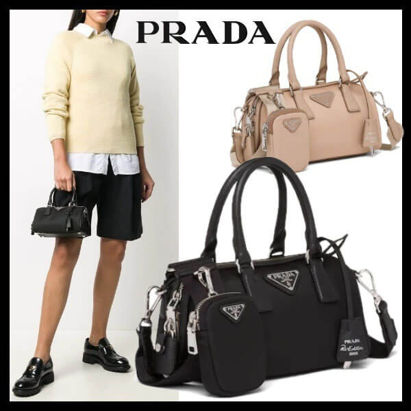 PRADA*プラダ 偽物 バッグ*新作*Re Edition 2005 ナイロン 2WAY ショルダー 1BB846_064_F0770_V_W11
