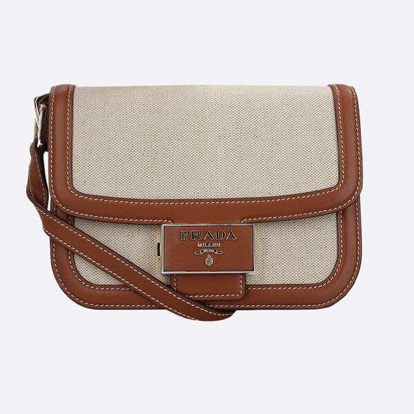 プラダ 偽物 バッグ PRADA EMBLEME CANVAS AND SMOOTH LEATHER CROSSBODY BAG 1BD257_2DLI_F0A5T_V_OUH