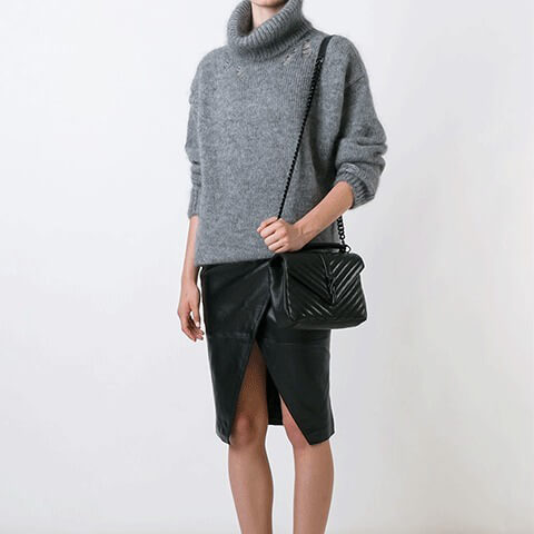 16/17秋冬入荷！サンローランスーパーコピー ┃サンローラン┃SMALL ' モノグラム COLLEGE' BAG ショルダーバッグ