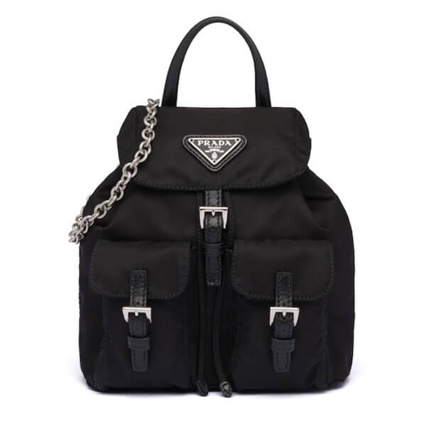 プラダ リュック 偽物 ミニ★ PRADA ★Mini Chain-Strap Backpack 1BH029_V44_F0011_V_COM