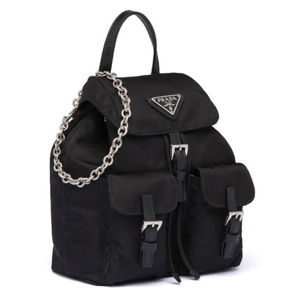 プラダ リュック 偽物 ミニ★ PRADA ★Mini Chain-Strap Backpack 1BH029_V44_F0011_V_COM