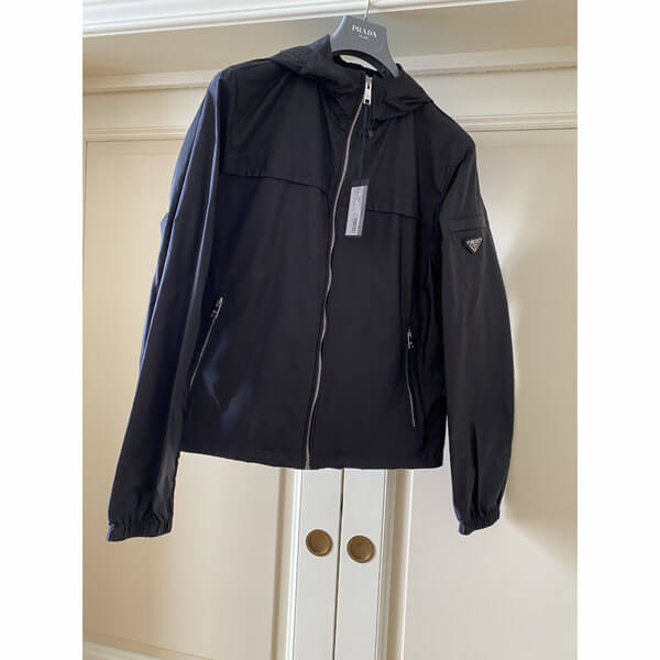 プラダ ジャケット コピー PRADA((SGA466))三角ロゴナイロンパーカー