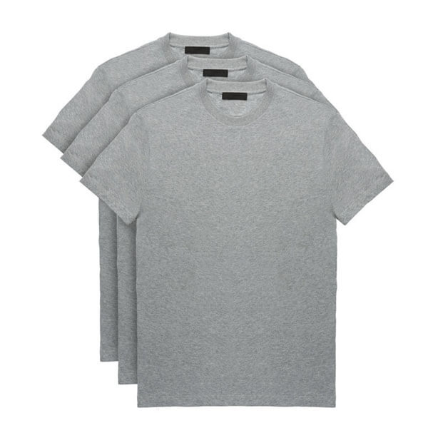 プラダ Tシャツ コピー PRADA 3パックTシャツ クルーネック UJM492ILKF0009
