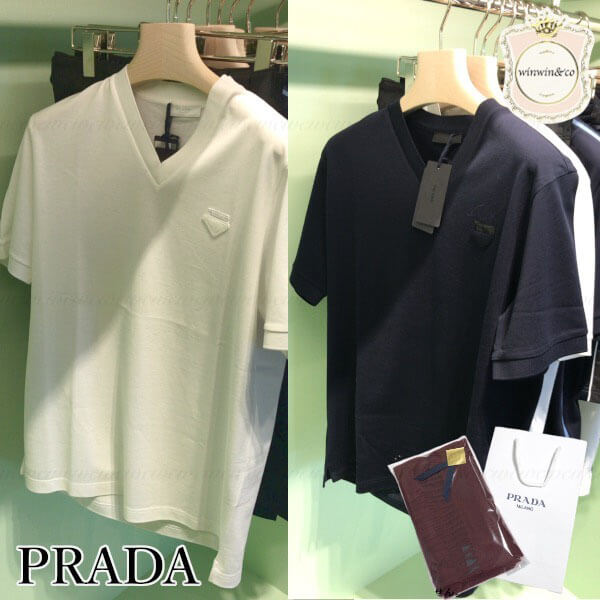 プラダ Tシャツ 偽物 PRADA■選べるメンズコットンTシャツ UJN577