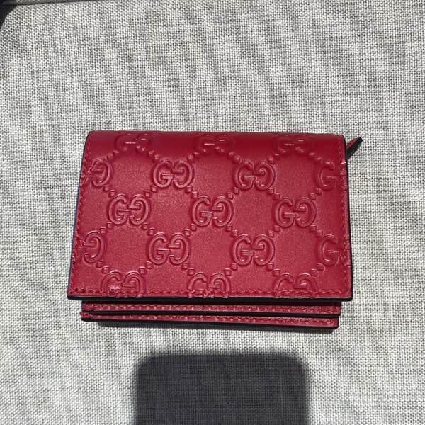 グッチ チェリー柄 財布 コピー[グッチ]シグネチャー チェリー さくらんぼ ミニ財布