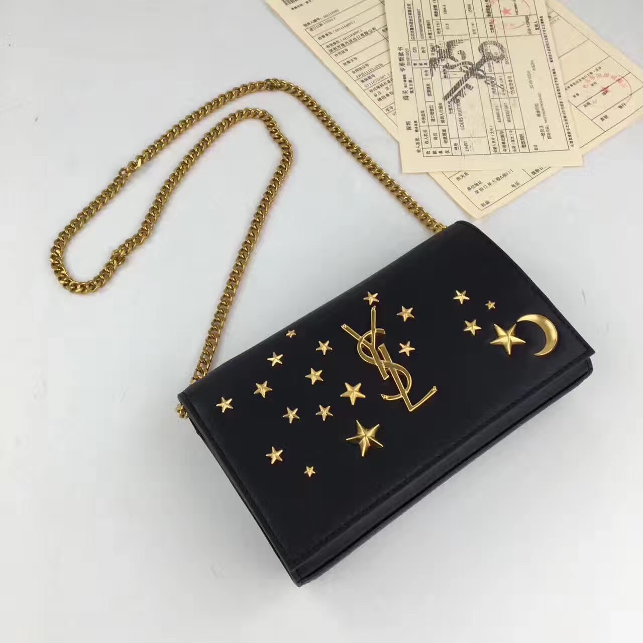 17/18AW 秋冬入荷！┃サンローランコピー サンローラン┃ モノグラム CHAIN WALLET
