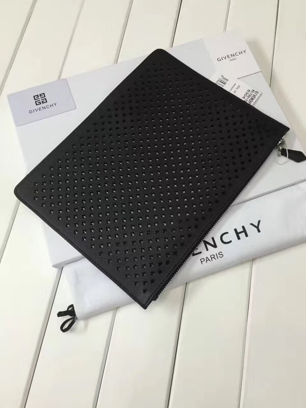 GIVENCHY ジバンシィスーパーコピー 17/18AW シルバースター ラージ クラッチバック 06351655005