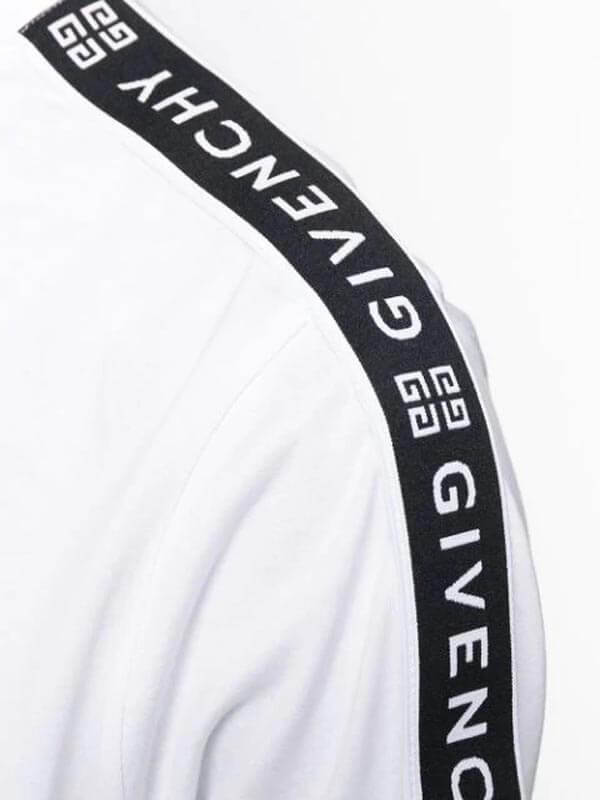 2020年春夏新作 ジバンシィ偽物 GIVENCHY 4G バンド コットン Tシャツ BM70JK3002100