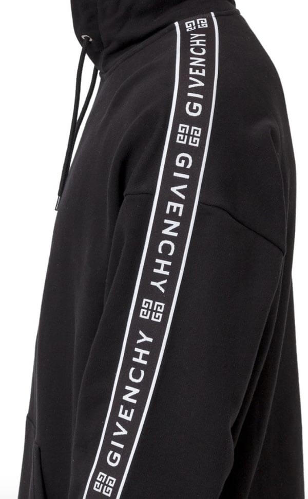 2020新作限定人気 ジバンシィコピー パーカー GIVENCHY 配色 テープ ロゴ メンズ スウェット