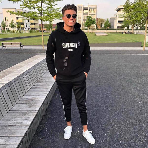 2020新作大人気【ジバンシィコピー パーカー】＊GIVENCHY PARISデストロイド フーディ