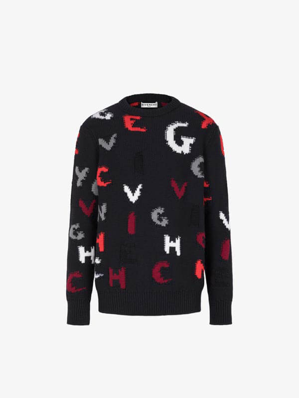 2020新作限定大人気☆ジバンシィコピー GIVENCHY レター ウールセーター