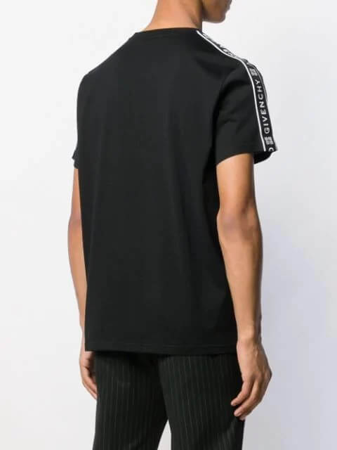 2020年春夏新作 ジバンシィコピー GIVENCHY 4G バンド コットン Tシャツ BM70JK3002001