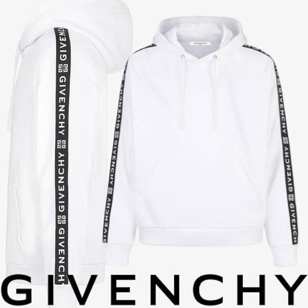 2020日本未発売新作【ジバンシィ偽物 パーカー GIVENCHY】4G ウェビングフーディ