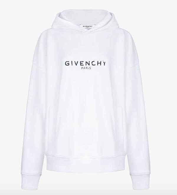 19/20AW ジバンシィコピー パーカー GIVENCHY ビンテージ ロゴ フーディ