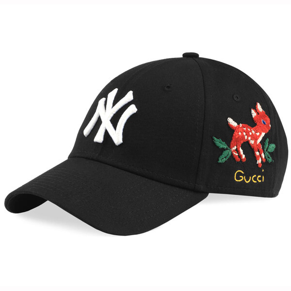 グッチ x New York Yankees グッチ ニューヨークヤンキース 偽物 キャップ