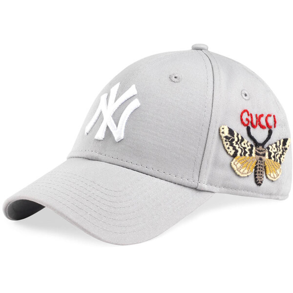 グッチ x New York Yankees グッチ ニューヨークヤンキース 偽物 キャップ
