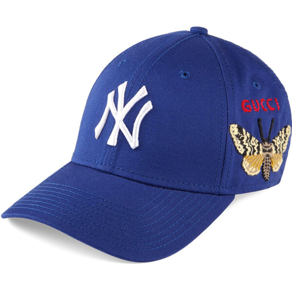 グッチ x New York Yankees グッチ ニューヨークヤンキース 偽物 キャップ