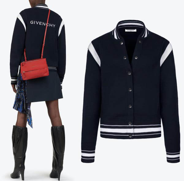 2020新作限定大人気 ジバンシィ偽物 GIVENCHY G520 WOOL KNIT BOMBER JACKET BW006V4Z51-410