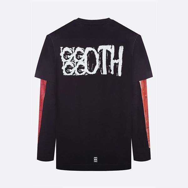 ★ジバンシィ パロディ★セラミックプリント コットンTシャツ BM71C83Y6B001