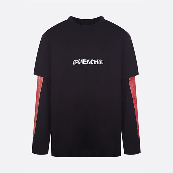 ★ジバンシィ パロディ★セラミックプリント コットンTシャツ BM71C83Y6B001