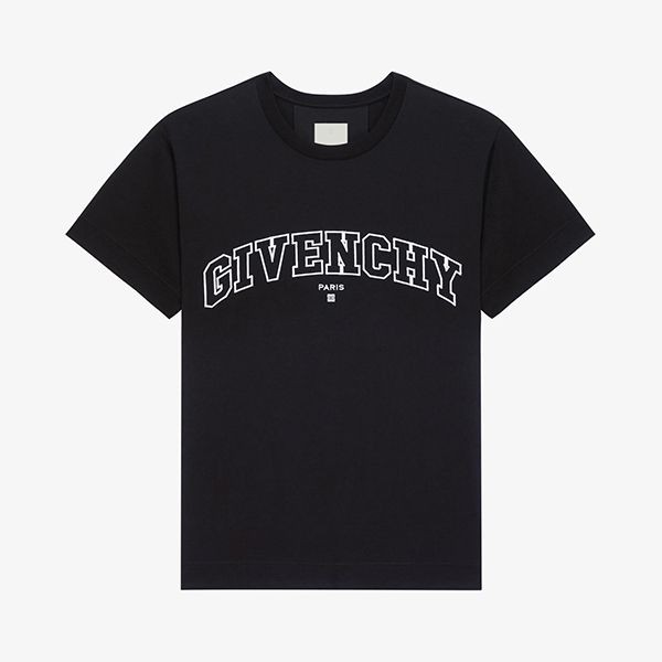 大注目ジバンシィ 偽物 刺繍ジャージーTシャツ コットン ロゴ 2色 BM71CW3Y6B-116