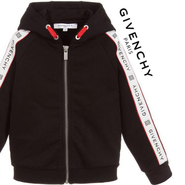 2020新作限定人気 ジバンシィ偽物 GIVENCHY ジップアップ ロゴパーカー