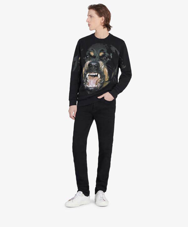 2020新作限定人気【GIVENCHY】ジバンシィ偽物 ロットワイラースエットトレーナー 犬