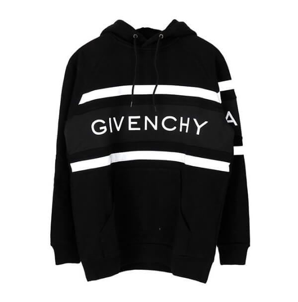 2020年春夏新作 ジバンシィ偽物 パーカー GIVENCHY★2019AW ロゴ入りスウェットパーカー