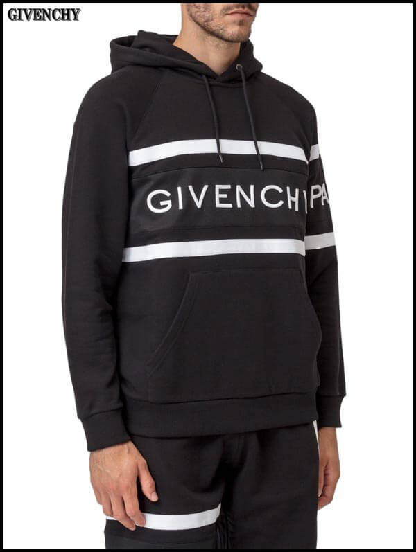 2020年春夏新作 ジバンシィ偽物 パーカー GIVENCHY★2019AW ロゴ入りスウェットパーカー