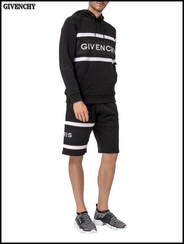 2020年春夏新作 ジバンシィ偽物 パーカー GIVENCHY★2019AW ロゴ入りスウェットパーカー