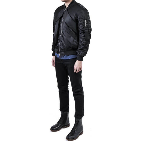 ジバンシィ ジャケット 偽物 GIVENCHY MA-1 21AW バンドアームポケットジャケット/ブルゾン