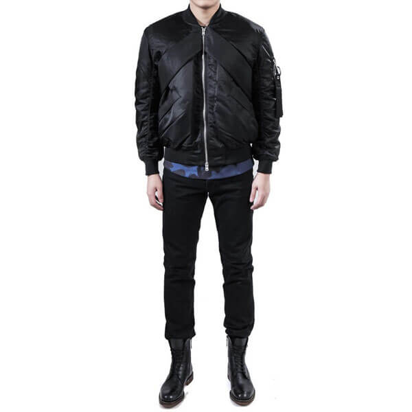 ジバンシィ ジャケット 偽物 GIVENCHY MA-1 21AW バンドアームポケットジャケット/ブルゾン