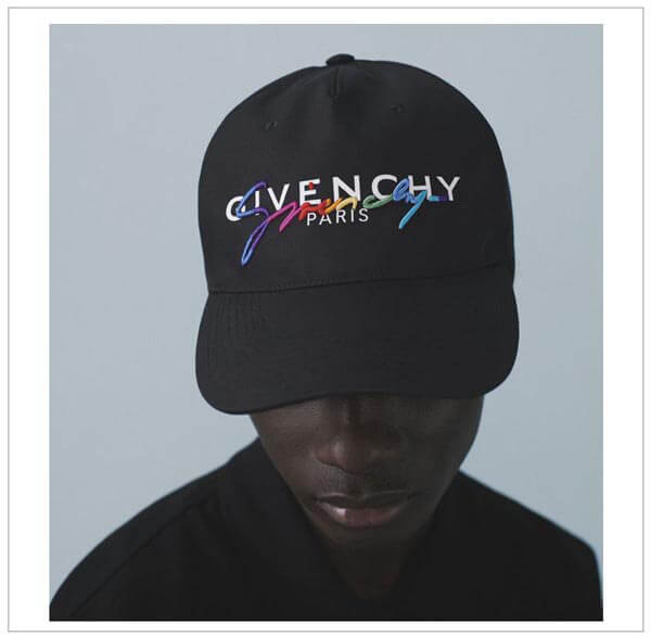 2020最新/限定 GIVENCHY ジバンシィ偽物 ロゴレインボーキャップ