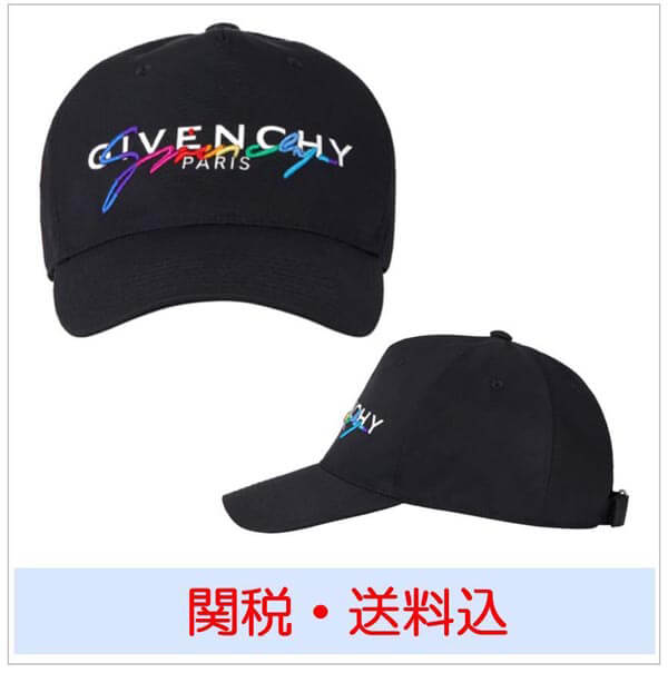 2020最新/限定 GIVENCHY ジバンシィ偽物 ロゴレインボーキャップ