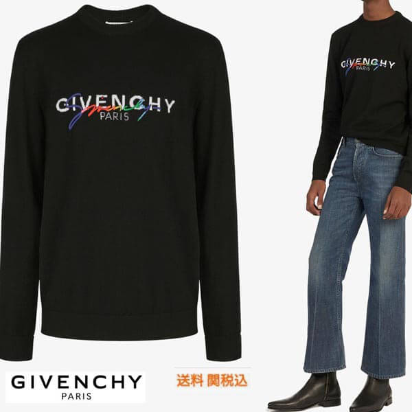 2020新作大人気 GIVENCHY ジバンシィ偽物マルチカラー ウール セーター