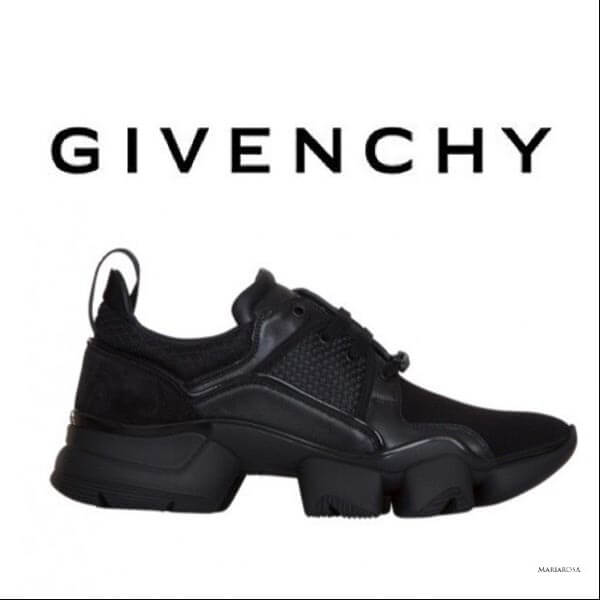 2020新作限定人気 ジバンシィコピー スニーカー GIVENCHY ローカット スエード 切替え 黒