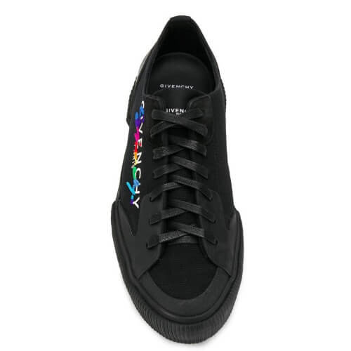 2020新作限定人気 ジバンシィ偽物 GIVENCHY キャンバス テニス ライト ロー スニーカー