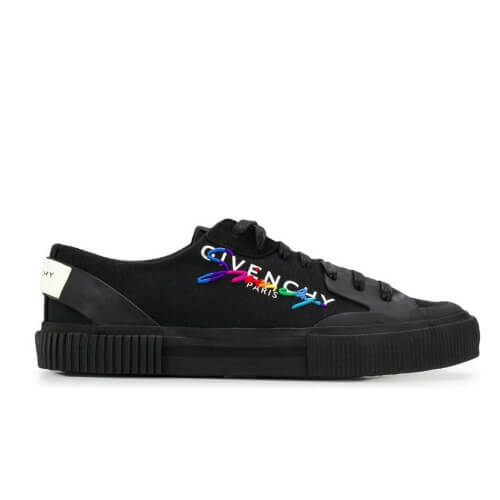2020新作限定人気 ジバンシィ偽物 GIVENCHY キャンバス テニス ライト ロー スニーカー