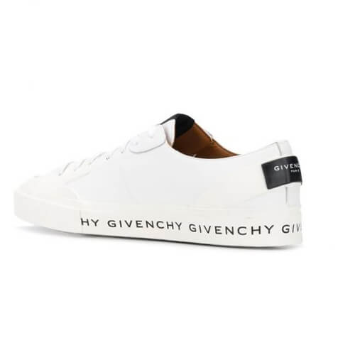 2020新作限定人気【ジバンシィ偽物 GIVENCHY】レザー テニス ライトロー スニーカー White