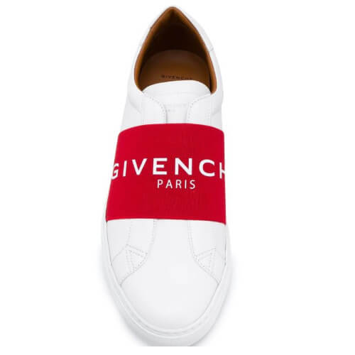 2020新作限定人気 ジバンシィコピー GIVENCHY PARIS レザー ウェビング スニーカー