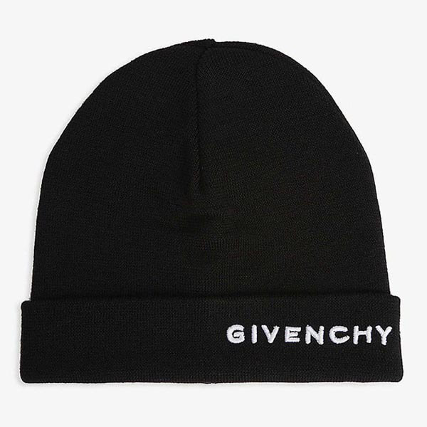 2020日本未発売新作 ジバンシィコピー GIVENCHY◆ロゴウールビーニーキャップ ニット帽