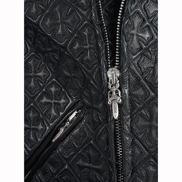 クロムハーツ スーパーコピー Chrome Hearts JJ Dean Mathematical ライダースジャケット 完売人気☆上品