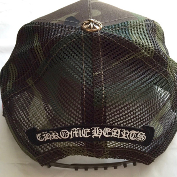 クロムハーツ 帽子 偽物 ​大人気商品 トラッカーキャップヒーローズプロジェクト カモフレージュ