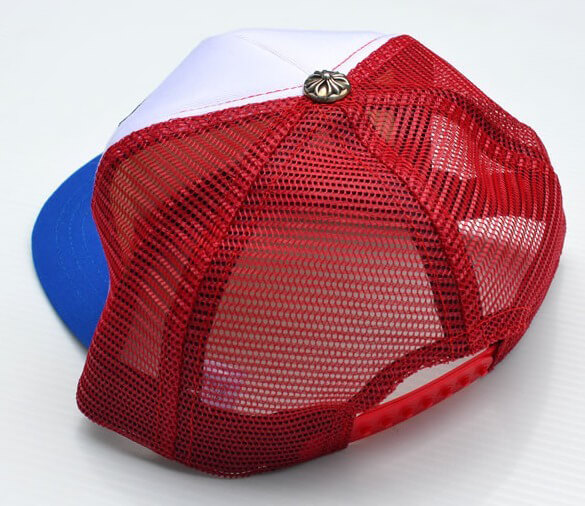 クロムハーツ スーパーコピー Chrome Hearts メッシュキャップ CH TRUCKER CAP 青&赤