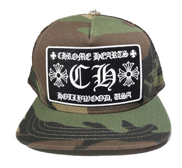 【CHROME HEARTS】クロムハーツ レプリカ 迷彩 キャップ NYにて購入★大人気キャップ